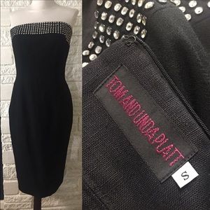 Tom and Linda Platt Designer Original Dress